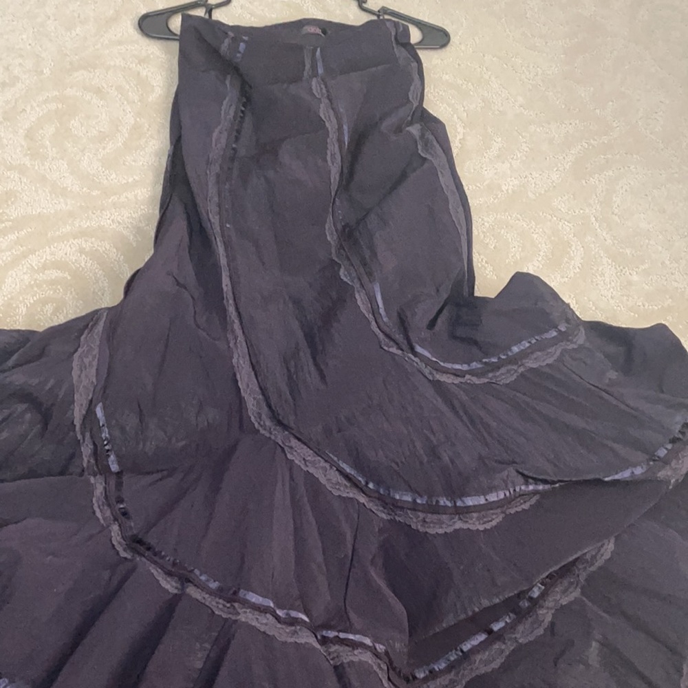 Mermaid high waisted skirt in dark purple size small or 0/2